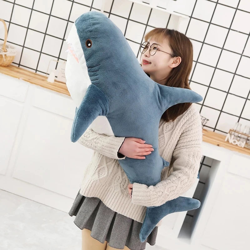 Big Size Shark Skin Toy Soft unstuffed speelgoed Animal Reading Pillow for Birthday Gifts Cushion Gift For Children