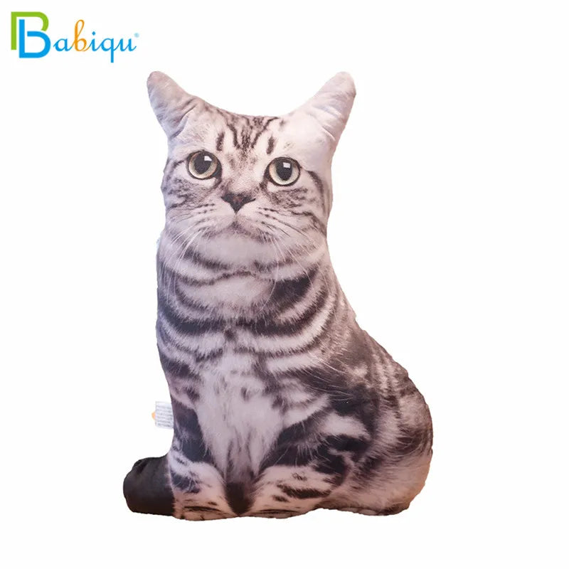 1pc 50cm Simulation Plush Cat Sleeping Pillows Soft Stuffed Animals Cushion Sofa Decor Cartoon Plush Toys for Children Kids Gift