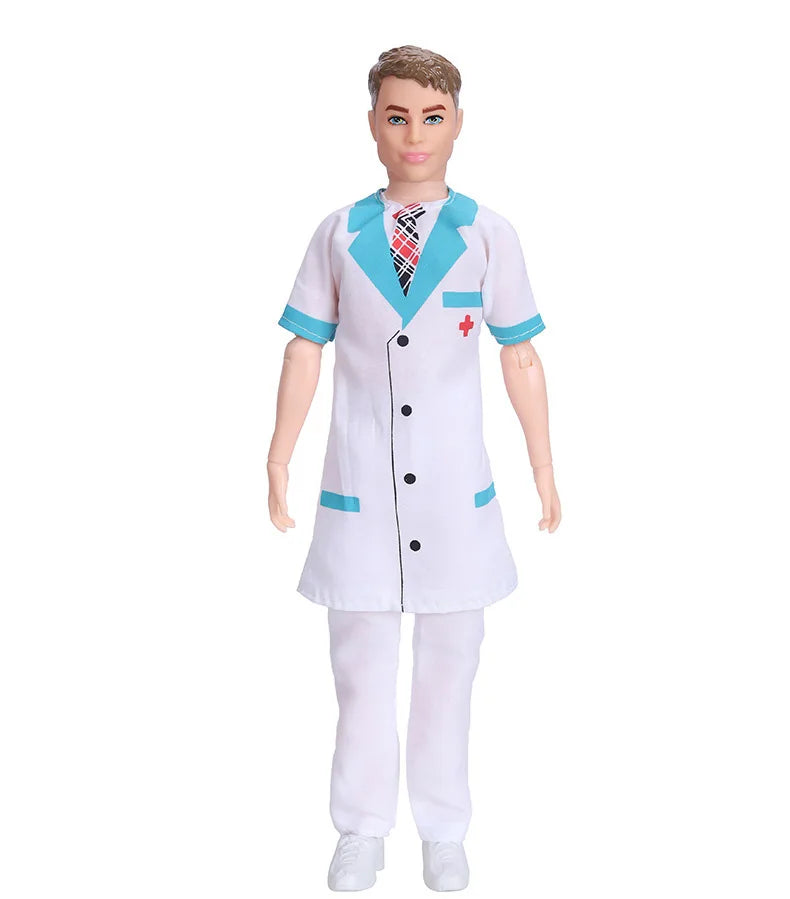 Ken Doll Clothes Doll Daily Wear Casual Suit Sweatshirt Pants Wedding Party Suit Man Male Doll Clothes For 30cm Doll Accessories