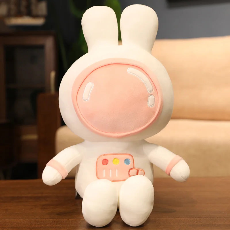 35-100cm Kawaii Space Rabbit Plush Toy Cute Soft Stuffed Animals Rabbit Astronaut Home Decor For Children Baby Appease Toys Gift