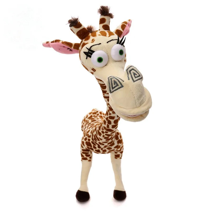 1pc 12" 35cm  Long Neck Giraffe Stuffed Plush Toy Madagascar Cute Deer Doll for Kids High QUality