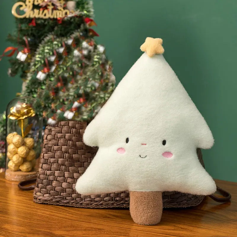 Christmas Ginger Bread Plush Pillow Stuffed Chocolate Cookie Cabin House Decor Cushion Funny XMas Tree Party Decor Doll Plushie