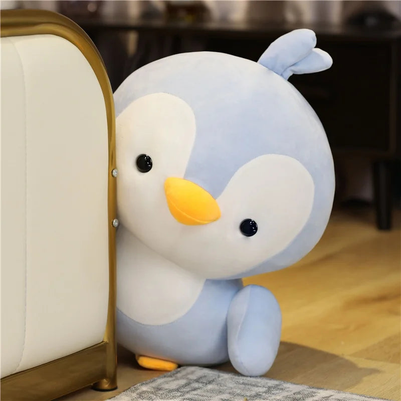 35cm-55cm New Super Soft Penguin Plush Toy Cute Cartoon Animal Penguin Stuffed Doll Girls Valentine's Gifts Sofa Pillows