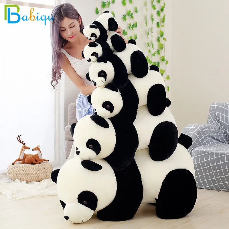 20-70CM Cute Baby Big Giant Panda Bear Plush Stuffed Animal Doll Animals Toy Pillow Cartoon Kawaii Dolls Girls Lover Gifts