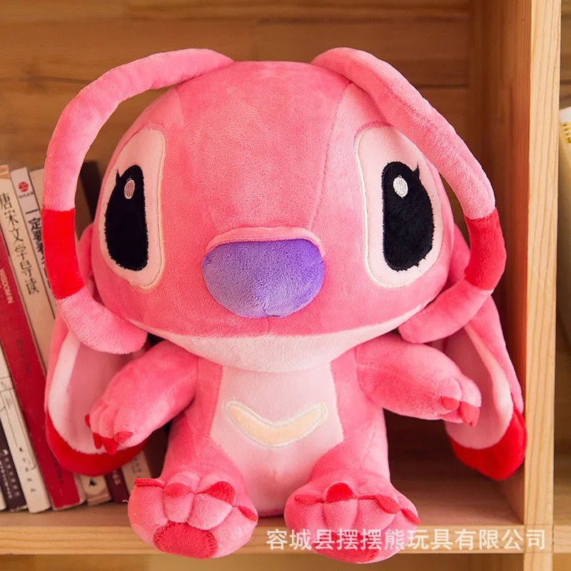 35/45/60cm Big Size Disney Giant Cartoon Stitch Plush Dolls Lilo & Stitch Stich Plush Toy Doll Children Stuffed Toy Birthday Gif