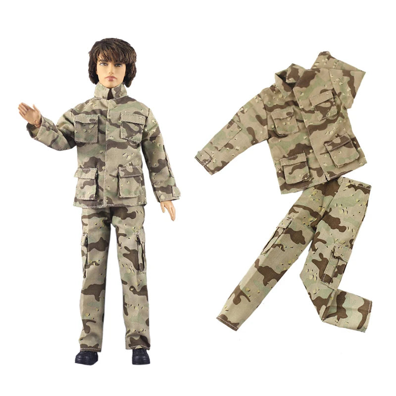 1 Set Ken Cloth Doll Accessories Sportswear Diving Suit Cool Set Casual Wear Daily Outfits Clothes For 30cm 12inch Ken Doll