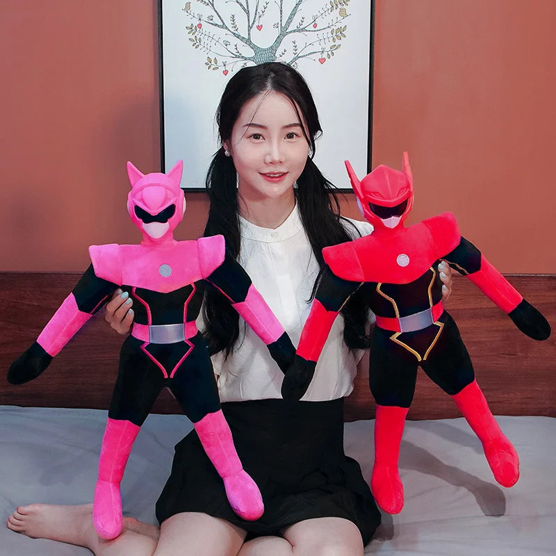 27.5in MINI FORCE Plush Toy Korean Cartoon Doll Anime Sammy Lucy Plushies Volt Max Doll Birthday Gifts For Kid High Quality 70cm