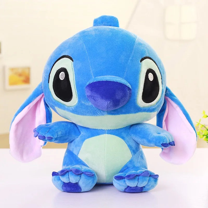 35-65cm Disney Aoger Lilo & Stitch Stuffed Plush Doll Edition Stitch Rose Doll Creative Kawaii Pillow Toy Birthday Gift For Girl