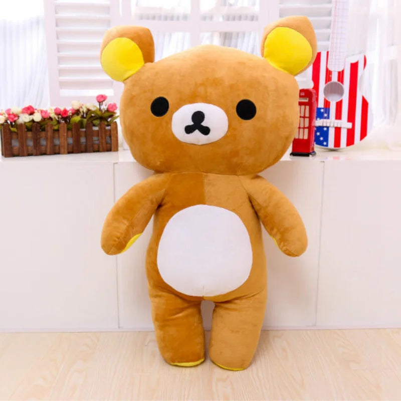 Kawaii Rilakkuma Plush Toys Teddy Bear Soft Animal Sofa Pillows Room Decorations Birthday Present For Children Christmas Gifts