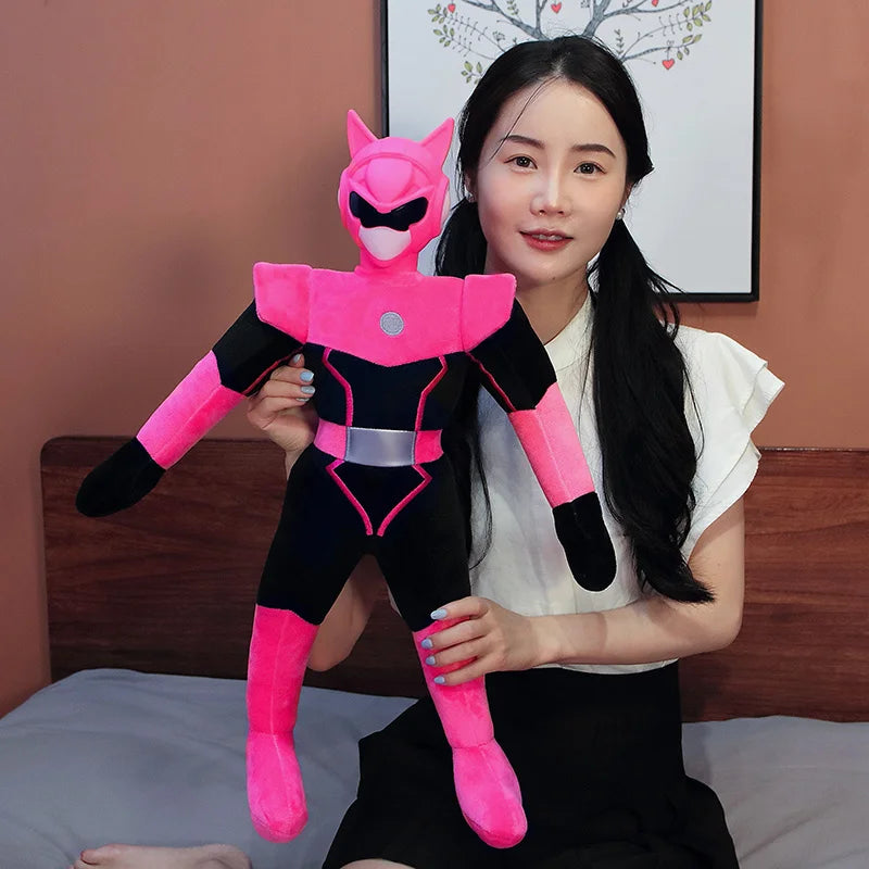 27.5in MINI FORCE Plush Toy Korean Cartoon Doll Anime Sammy Lucy Plushies Volt Max Doll Birthday Gifts For Kid High Quality 70cm