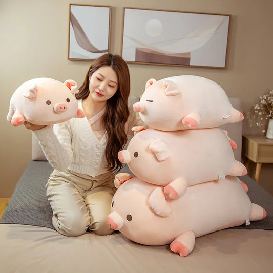 Premium 40/50cm Squishy Pig Plushie Stuffed Doll - Plushy Mart