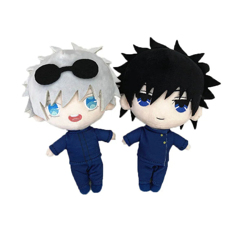 20cm Anime Jujutsu Kaisen Plush Doll Yuji Itadori Fushiguro Megumi Gojo Satoru Cute Soft Stuffed Plush Toys Doll Cosplay Pillow