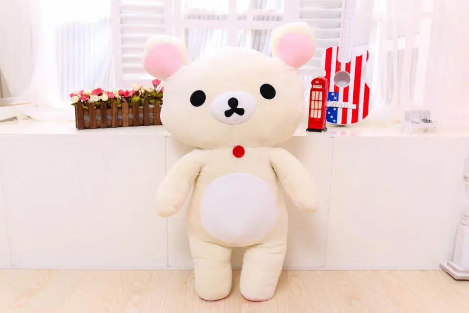 Kawaii Rilakkuma Plush Toys Teddy Bear Soft Animal Sofa Pillows Room Decorations Birthday Present For Children Christmas Gifts