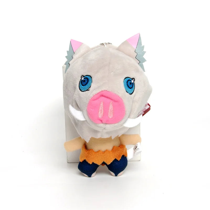 15cm Japan Anime Demon Slayer Tomioka Giyu Kamado Tanjirou Kamado Nezuko Agatsuma Zenitsu Plush Toys Doll Peluche Women Gift