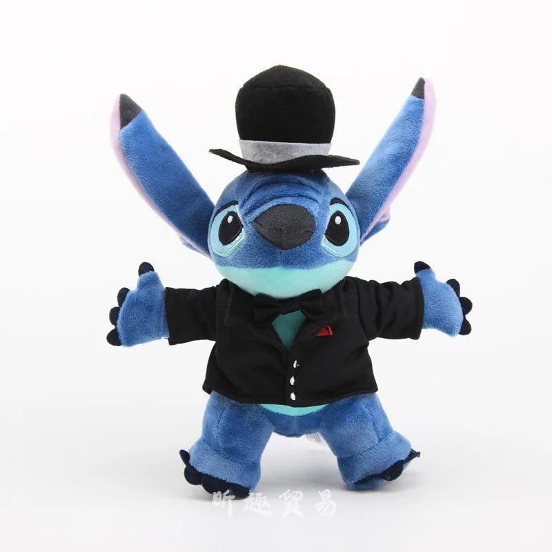 Kawaii  Stitch Plush Doll Toy Anime  Stitch Soft Stuffed Doll Cute Stich Scrump Plush Toy For Kid Christmas Gift