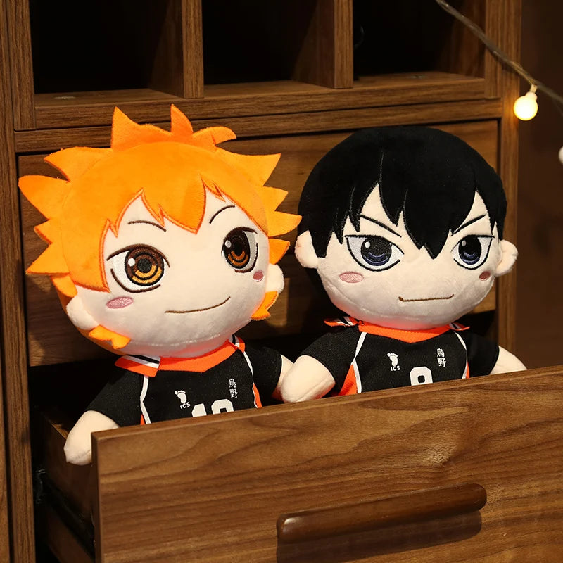 20/30CM Haikyuu Plush Toys Anime Volleyball Soft Stuffed Doll Haikyuu Hinata Shoyo Kageyama Tobio Figure Pillow Kids Boys Gifts