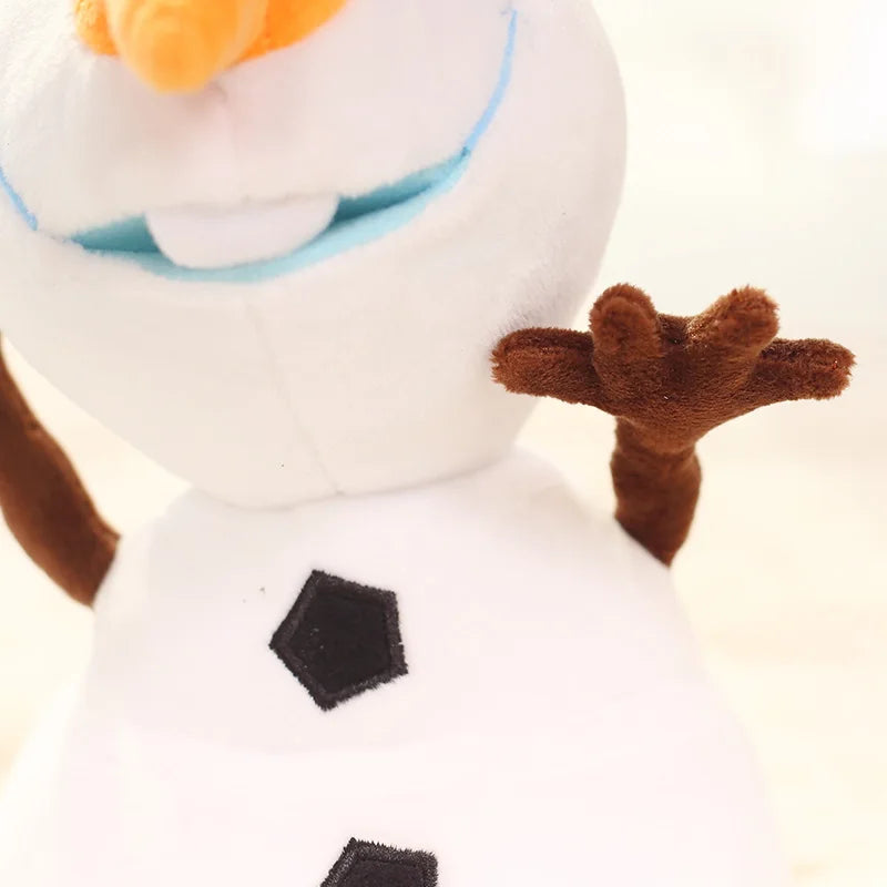 Disney Frozen 30cm 50cm Olaf Plush Kawaii Snowman Toys Action Figure Model Soft Stuffed Anime's Doll Toys For Children's Gift