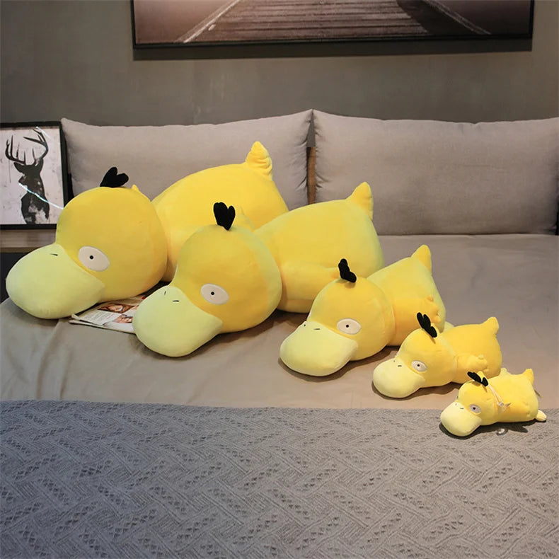 Kawaii Psyduck daze Yellow duck plush Big Size soft pillow Home sofa doll toys for Children girlfriend gift