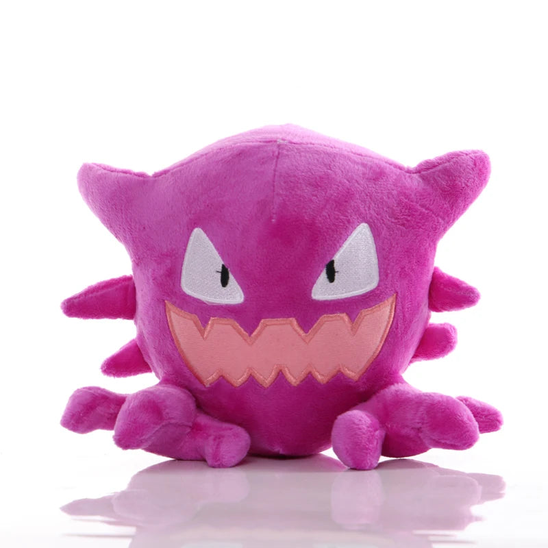 Pokemon Kawaii Gengar Stuffed Toys Cartoon&Cute Plush Dolls Throw Pillow Birthday Gift For Kids Friends Boys Home Decoration