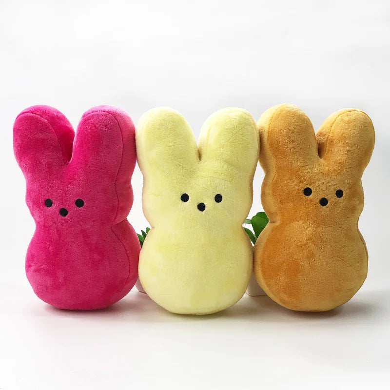 15cm Peep Bunny Plush Toys Stuffed Animal Star Carrot Rabbit Doll Room Desktop Sofa Decor Easter Bunny Soft Pillow Gifts For Kid