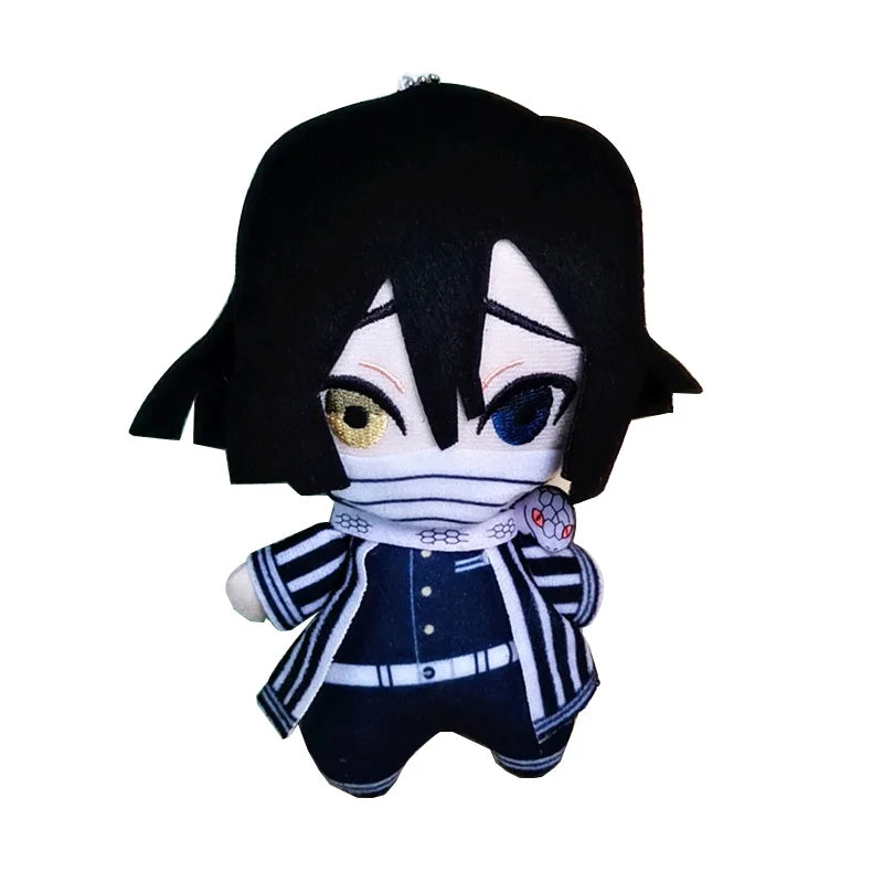 15cm Japan Anime Demon Slayer Tomioka Giyu Kamado Tanjirou Kamado Nezuko Agatsuma Zenitsu Plush Toys Doll Peluche Women Gift