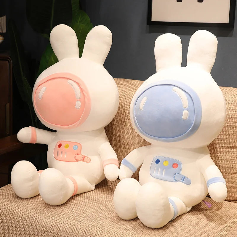 35-100cm Kawaii Space Rabbit Plush Toy Cute Soft Stuffed Animals Rabbit Astronaut Home Decor For Children Baby Appease Toys Gift