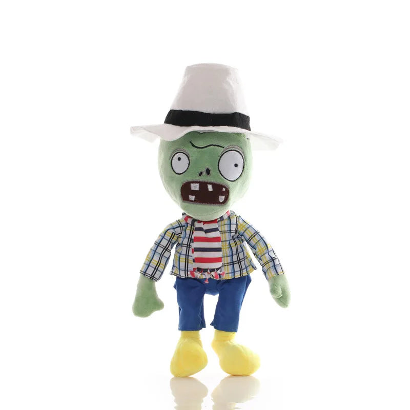 1pcs 30cm Plants vs Zombies Plush Toys PVZ Zombies Gargantuar Hats Pirate Zombies Plush Soft Stuffed Toys for Children Kids Gift