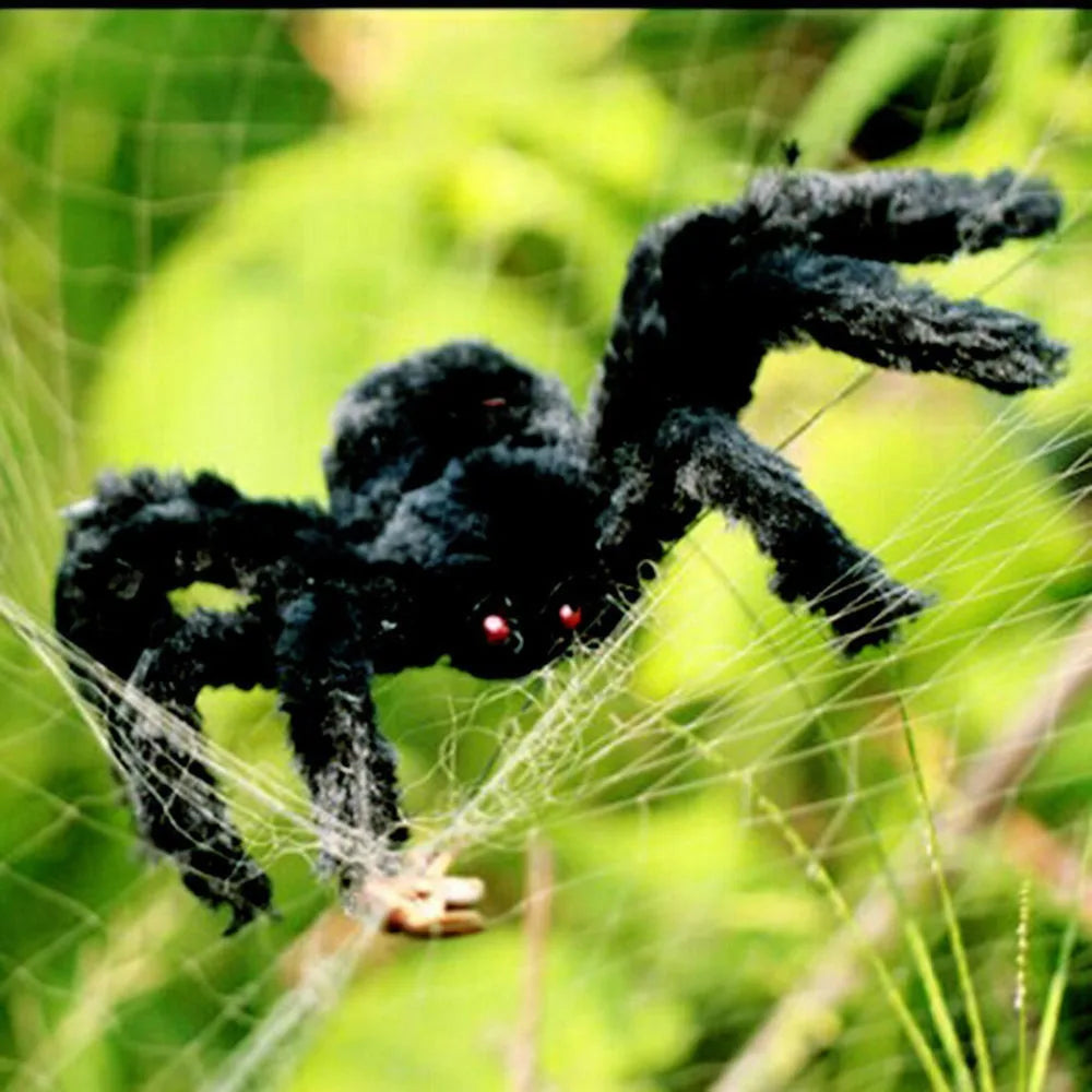 30cm - 70cm Huge Realistic Spider Plush Toy