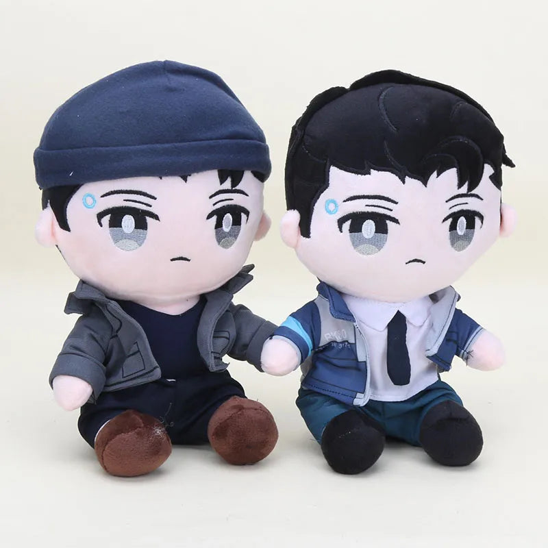 DBH Connor doll  Detroit Become Human Connor Plush Toy Stuffed Soft plush Doll toys