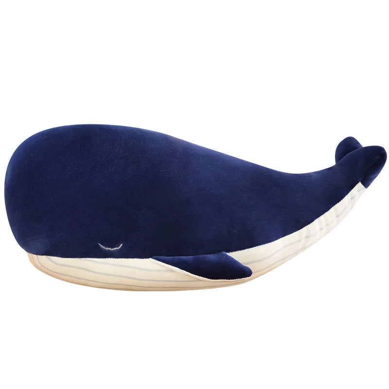 Premium 25CM Big Blue Whale Super Soft Plush Toy - Plushy Mart