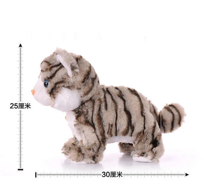 Soft Electronic Pet Robot Cat - Cute Interactive Cat Plush Baby Toys For Kids