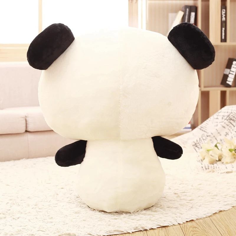 Super Kawaii Big Head Panda Plush Toy Stuffed Lovely Cartoon Bear Gift for Friends Soft Animal Pillow Christmas Gift