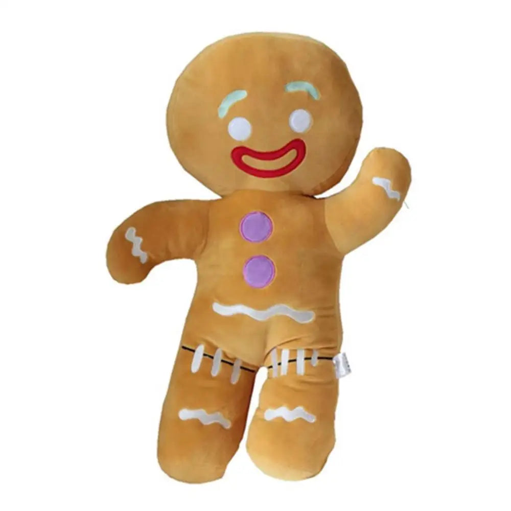 INS Gingerbread man plush biscuit Shrek toys cute sleeping pillow soft stuffed sofa doll house decoration