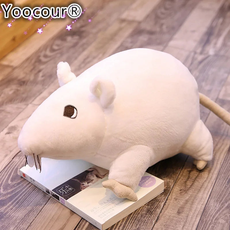 1pc 20cm New Mini Soft Plush Simulation Mouse Plushie Doll Stuffed Rat Plush Animal Toy Mascot Peluche Mouse Doll for Children