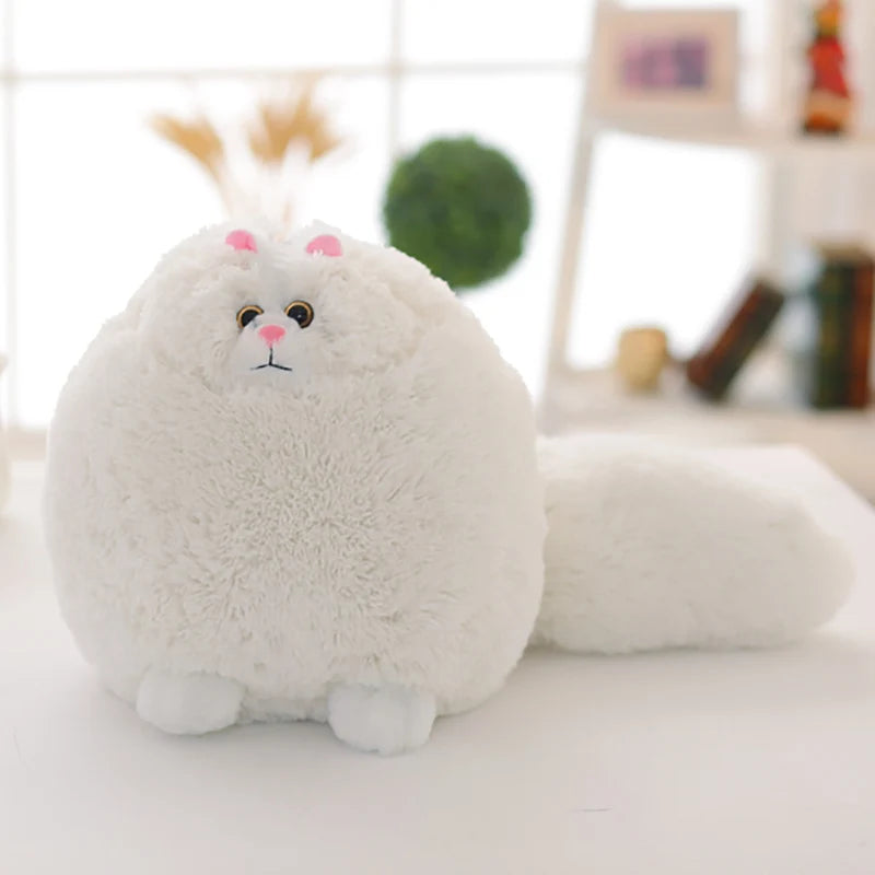 30cm/50cm Fat Fluffy Cats  Plush Toy Super Soft Persian Cat Kids Toys Cute Stuffed Animal Peluches Dolls Gift for Girlfriend