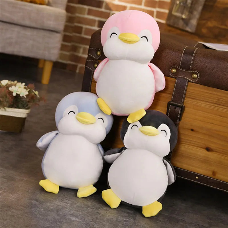 1pc 30/45cm Soft fat Penguin Plush Toys Stuffed Cartoon Animal Doll Fashion Toy Baby Lovely Christmas Birthday Gift for Kids