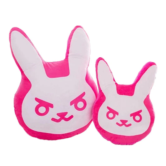 1pc 35cm/55cm Overwatches Game Plush Pillows Pioneer Dva Rabbit Plush Pillow Cushion Toys Soft Stuffed Animals Cosplay Kids Toys