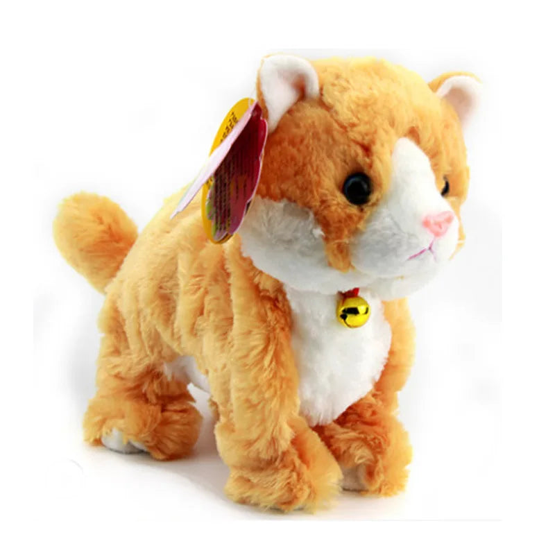 Soft Electronic Pet Robot Cat - Cute Interactive Cat Plush Baby Toys For Kids