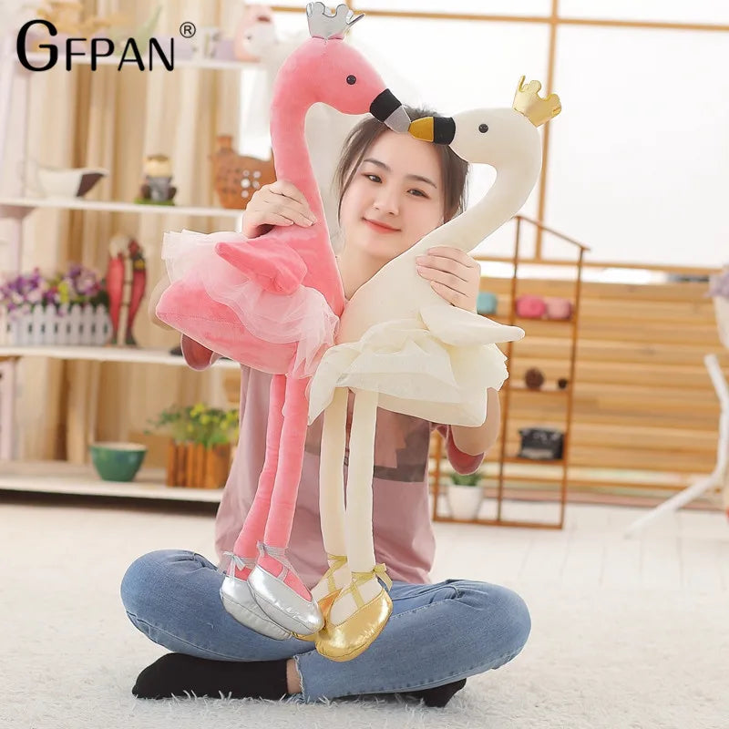 50cm Soft plush Swan Super Lovely Animal Stuffed&Plush Baby Cotton Toys Party Popular Doll For Children Creative Girls Kids