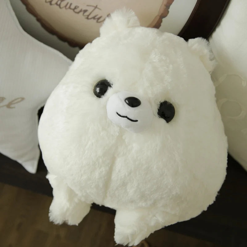 1pc 30cm Super Cute Fluffy Pomeranian Dog Plush Doll Stuffed Soft Dog Animal Toy Kawaii Christmas Gift for Girls Kids Children