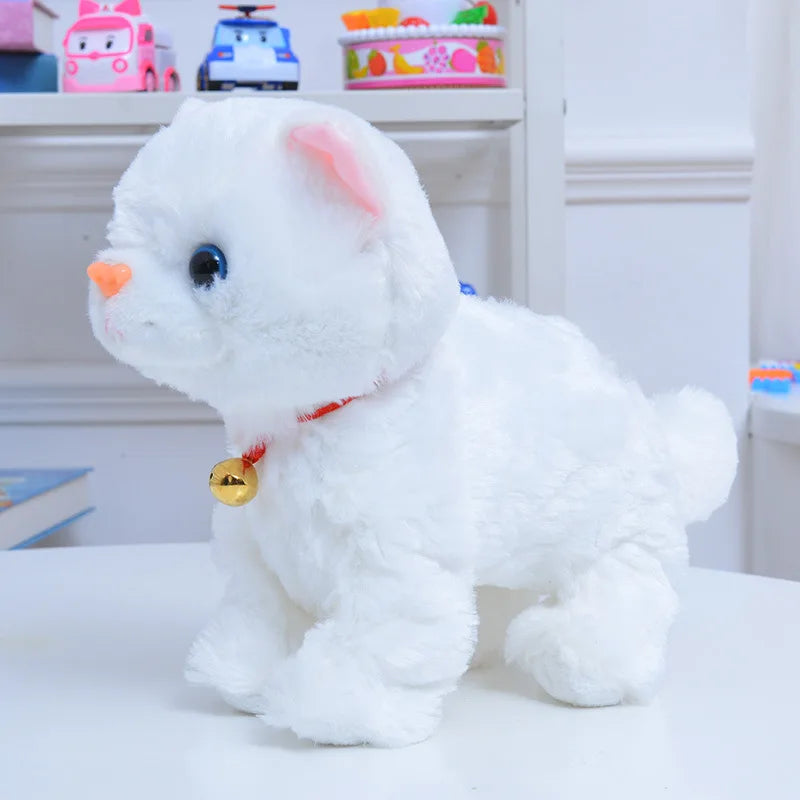 Soft Electronic Pet Robot Cat - Cute Interactive Cat Plush Baby Toys For Kids