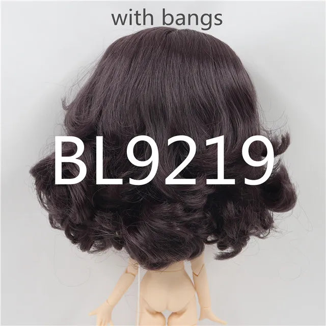 DBS blyth doll icy rbl scalp dome wig short hair for DIY custom doll accessory anime