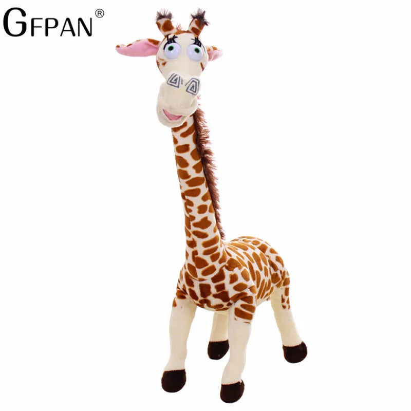 New 20-35cm 6 Styles Madagascar Plush Toy Stuffed Soft Animal Dolls Giraffe Hippo Lion Penguin Zebra Lemurs Figure Gift For Kids