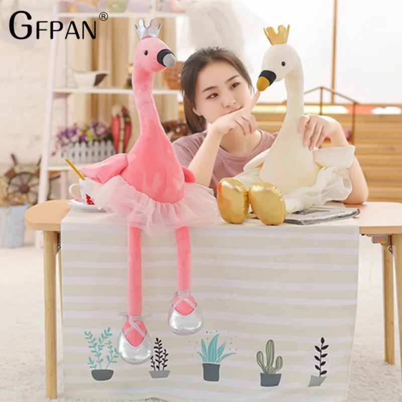 50cm Soft plush Swan Super Lovely Animal Stuffed&Plush Baby Cotton Toys Party Popular Doll For Children Creative Girls Kids