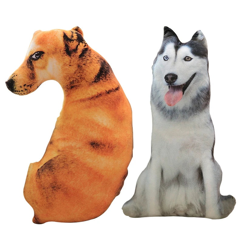 50cm Cute Simulation Dog Plush Pillow Toy