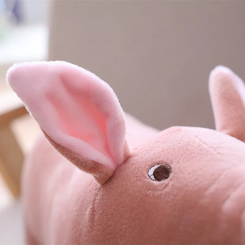 25cm Cute Cartoon Simulation Pig Plush Toy Realistic Stuffed Soft Animal Pig Doll Kawaii Cute Gift