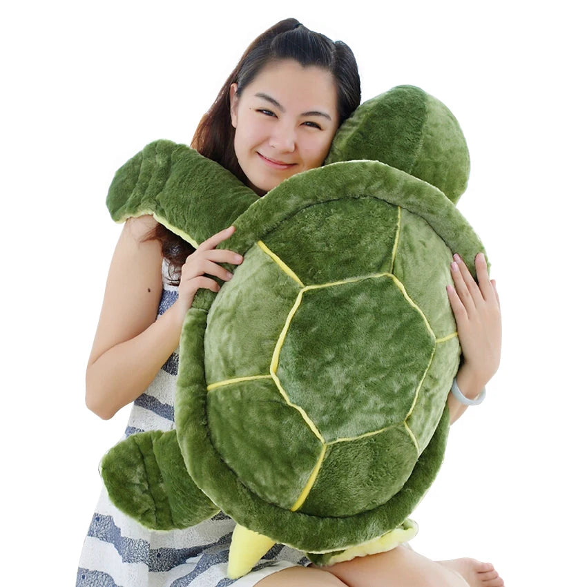 35/45/55cm Plush Tortoise Toy Cute Turtle Plush Pillow Staffed Cushion for Girls Vanlentine's Day Gift