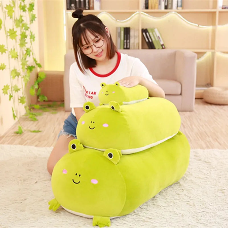 Creative pillow 30/60cm Cute Bear/Cat/Frog/Penguin Animal Plush Kid Soft Pillow Kawaii Toy Baby Birthday Gift Home De