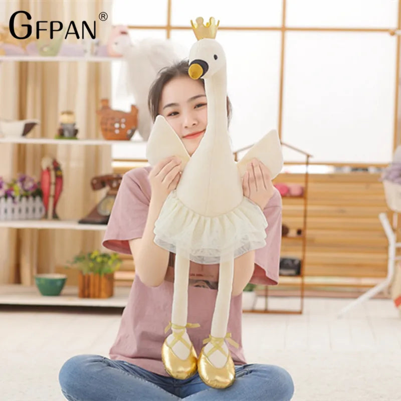 50cm Soft plush Swan Super Lovely Animal Stuffed&Plush Baby Cotton Toys Party Popular Doll For Children Creative Girls Kids