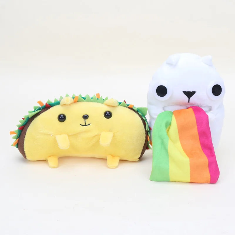 Taco Cat Rainbow Ralphing Cat Collectible Plush toy doll Taco Cat Rainbow Ralphing Cat plush doll